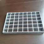 building materials drainage gutter with stainless steel grating cover