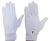 White military parada gloves formal uniform cotton white gloves