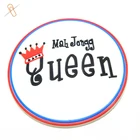 OEM ORDER Custom factory cup soft PVC / rubber mat / custom beer roller coaster