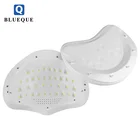 2 Hands Lamp For 2 Hand 2019 BLUEQUE Electrical 72w Gel Nail Lamp With Smart Sensor For 2 Hands