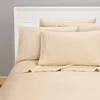 luxury solid color bed sheet sets pure fax linen bed sheet