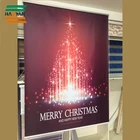 Haoyan 100% polyester roll style Blackout Blinds Thermal Insulated Landscrape 3D Printed Window Curtain Shade