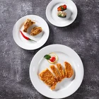 Wholesale Stock Used Restaurant Porcelain Dinner Set, Luxury Ceramic Plates Dinnerware Set/
