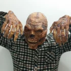 Latex Mask Face Cosplay Helmet Halloween Party customized