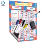 8.8-2A2 Dry erase fridge magnetic chart potty training chart magnetic reward chart for kids