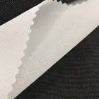 Factory direct sale polyester tricot warp knitted fusible interlining fabric