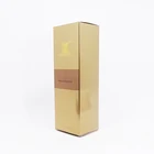 luxury cosmetic paper box serum toner bottle packaging square tall paper carton box
