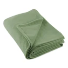 Soft cozy warm king size home fleece bed blanket with custom logo