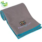 Embroidery Logo Quick Drying Non-slip Custom Logo Microfiber Yoga Mat Gym Sports Towel