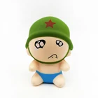 Japan cartoon kawaii PU foam slow rising squishies doll key chain anti stress simulation kids toys