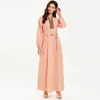 /product-detail/muslim-cotton-stripe-maxi-dress-women-s-muslim-long-abaya-women-dubai-clothes-62115240714.html