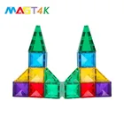 MAGT4K 60 PCS DIY New 2019 Kit Tetris Game Enlighten Brick Toys Children Gift Magnetic Building Blocks Set