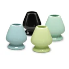 Coffee Tea Sets Porcelain Tea Whisk Cone Shape Matcha Tea Chasen Porcelain Whisk Holder For Bamboo Whisk