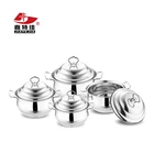Stainless steel kitchen cooking tools 8 pcs cookware sets