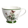 Custom printed coffee mugs Harvest style Italian Large footed cup ceramic mug
