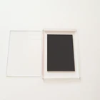 Craft Gifts Rectangle Plastic Photo frame acrylic fridge magnet for home decor
