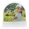 Personalized Snow Globe with Insert Own Picture Frame Photo