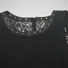 Promotion products Lady real sheepskin leather dress rivet belt sleeveless women dress