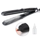 Steam Function Flat Iron Tourmaline Ceramic Professional Hair Straightener with Argan Oil Best Hair Straightening Irons