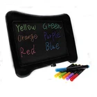 KHY Hot Sell Mini Lamp Plate Marker Pen, Multi-color LED Board Chalk Marker Pen Set For Kids Drawing