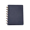 customizable leather ring disc bound notebook Hot selling School use arc leather notebook 2018 new disc bound notebook
