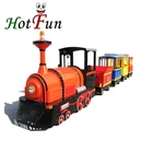 Train Electric Train Rides Amusement Park Equipment Kids Electric Trackless Tourist Train Rides For Sale