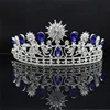Fashionable Cheap Shiny Rhinestones Wedding Crowns Bridal Party Pageant Tiaras