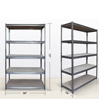 Warehouse Storage Steel Light Duty Boltless Rack Shelving Units