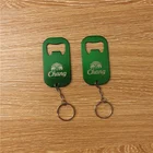 Custom Logo Stainless Steel Key Ring Bottle Opener Keychain