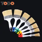 TODO brush colorful ending hog bristle bulk wall paint brushes