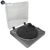 Black Silver Modern Turntable Player Vinyl Recorder with Blue tooth