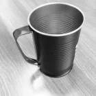 Maker good quality round beer metal tin cup can with handle