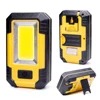 Indoor Outdoor Work Zone USB Rechargeable Light Magnetic Worklamp Hook Bracket Lamp 3W COB LED Worklight with Input and Output