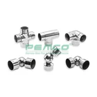 Hot Saling 304/316 Stainless Steel Railing Pipe Connector Stair Handrail Tube Joint Corner Fittings