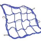 Customizable 10"X10" latex rubber elastic net bungee net cargo net with hooks
