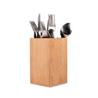 Customized Vintage Office Wooden Pen Holder For Office Store Chain Hotel