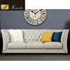 NS56 2019 Custom modern Italian interior design ideas elegant blue white black sofa for home furniture or hotel lobby