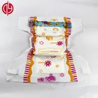 Disposable cute adult baby top care PE film diapers