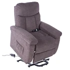 Electric Power Control Living Room Linen Swivel Massage Lift Recliner Chair Sofa for Elderly