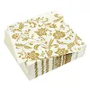 Custom printed luxury printed paper napkins wholesale