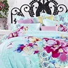 Special supply 3D flower printed bedsheet/bedding fabric for hotel