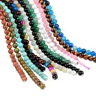 Chanfar 8mm Natural Stone Beads for Bracelets Necklace Jewelry Making