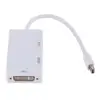 Factory price 3 in1mini dp to hdmi VGA DVI Converter dp to hdmi adapter Cable dp to hdmi converter For MacBook Lenovo Microsoft