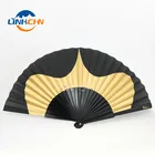 Wooden High Quality Wood Hand Fan 23cm High Quality Customized Fabric Wooden Hand Fan