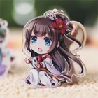 China factory direct production acrylic pendant keychain character pendant