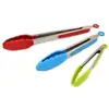 2019 Custom Branded Thickened Silicone Bread Cake Food Tongs For Sale