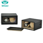 PU Leather Boxes Cases Material Double Watch Boxes Custom