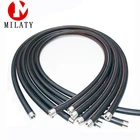 Fashion high quality hookah hose durable Leather tube shisha pipe accessories with factory price wholesale