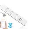 Power Strip Surge Protector smart wifi socket eu enchufe Amazon Echo Alexa's Google Home Timer