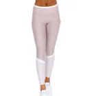 Custom Printed Striped Patchwork Seamless Sexy Yoga Leggings Women Yoga Pants